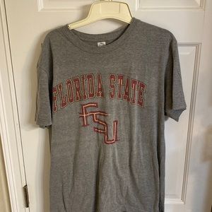 L gray FSU t shirt